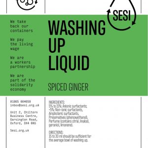 SESI Washing Up Liquid - Ginger