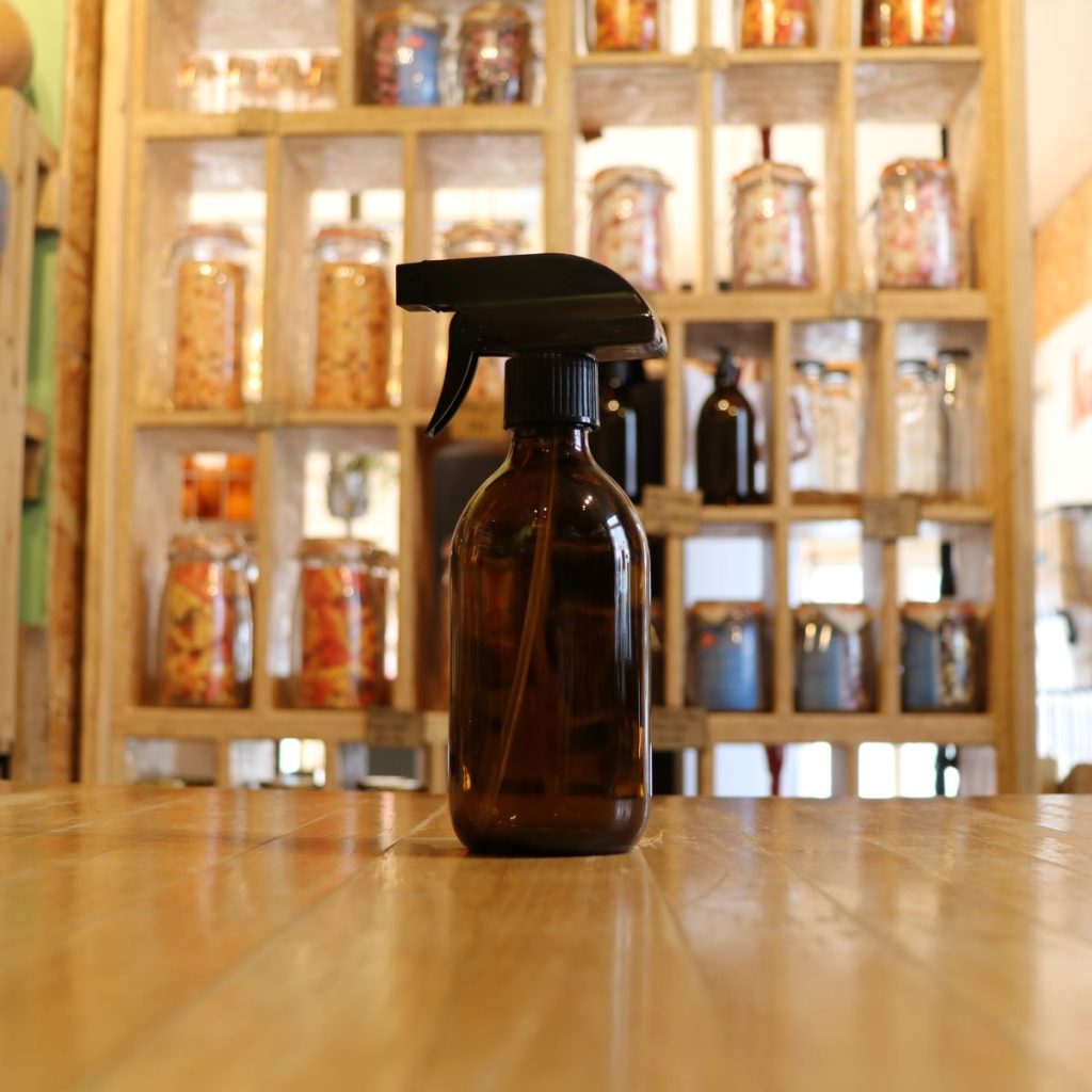 Amber Glass Bottle - 300ml - Spray