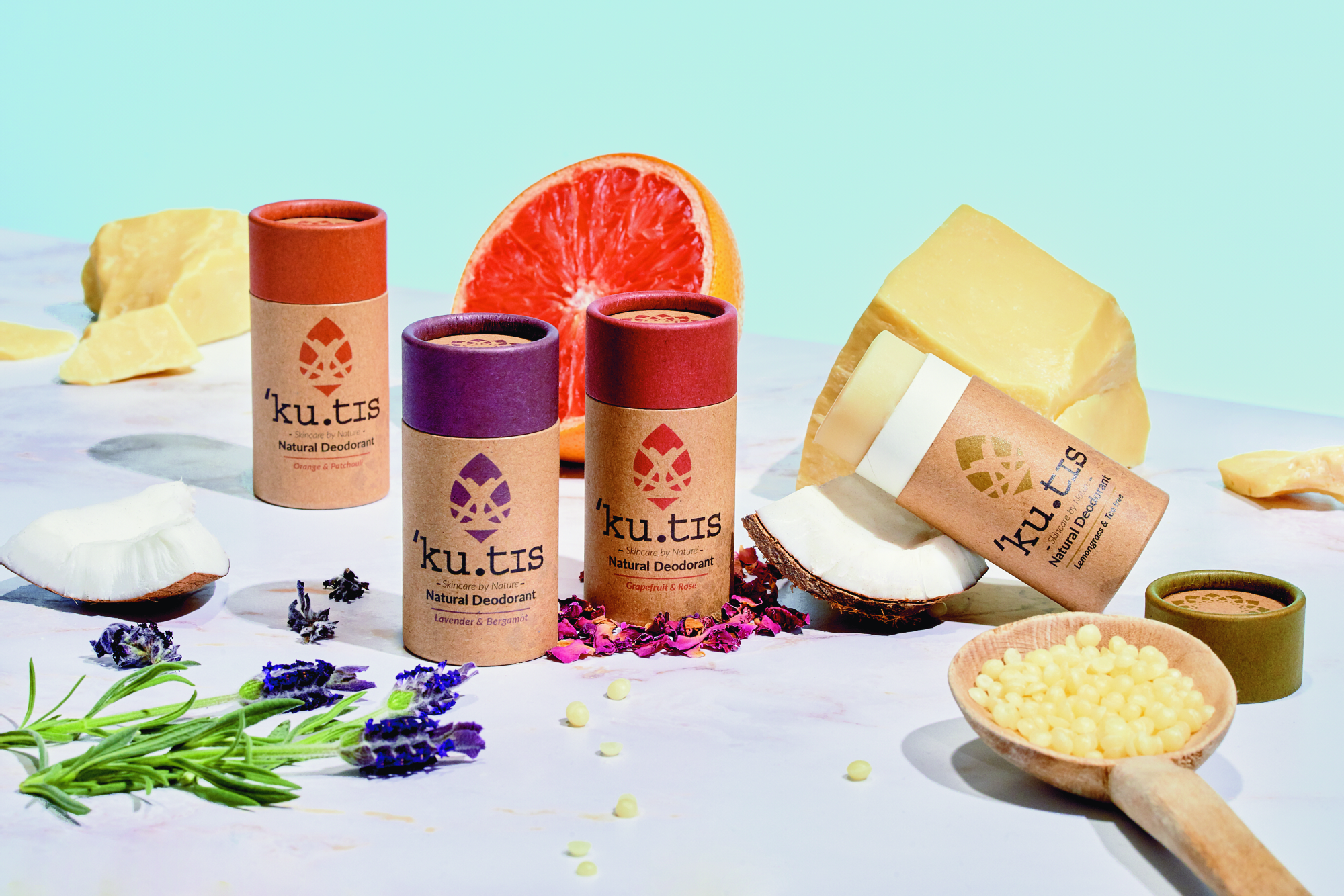 Bicarb Free Deodorant - Lemongrass & Tea Tree 50g - Image 3