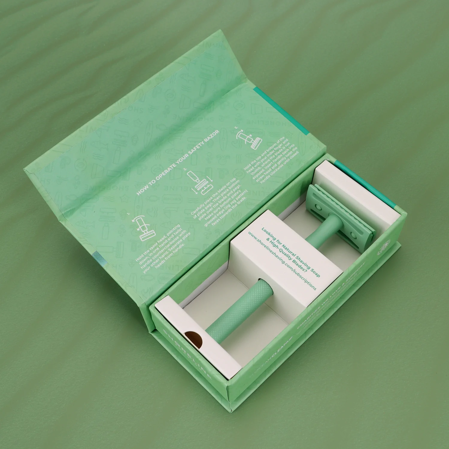 Shoreline Eco Safety Razors for Women & Men - 4 Colours - Zero Waste - Image 19