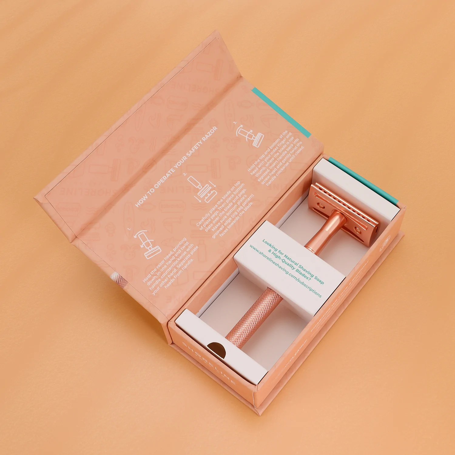 Shoreline Eco Safety Razors for Women & Men - 4 Colours - Zero Waste - Image 13