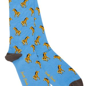 Swole Panda Bamboo Socks - Giraffe